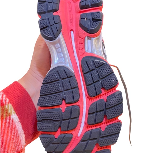 ASICS Gel Nimbus 15 Women’s Size 6 T3B5N Gray/Pink/Orange Sneakers/tennis shoes - Picture 6 of 6